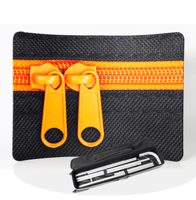 Zipper-Wall CURVED einseitig